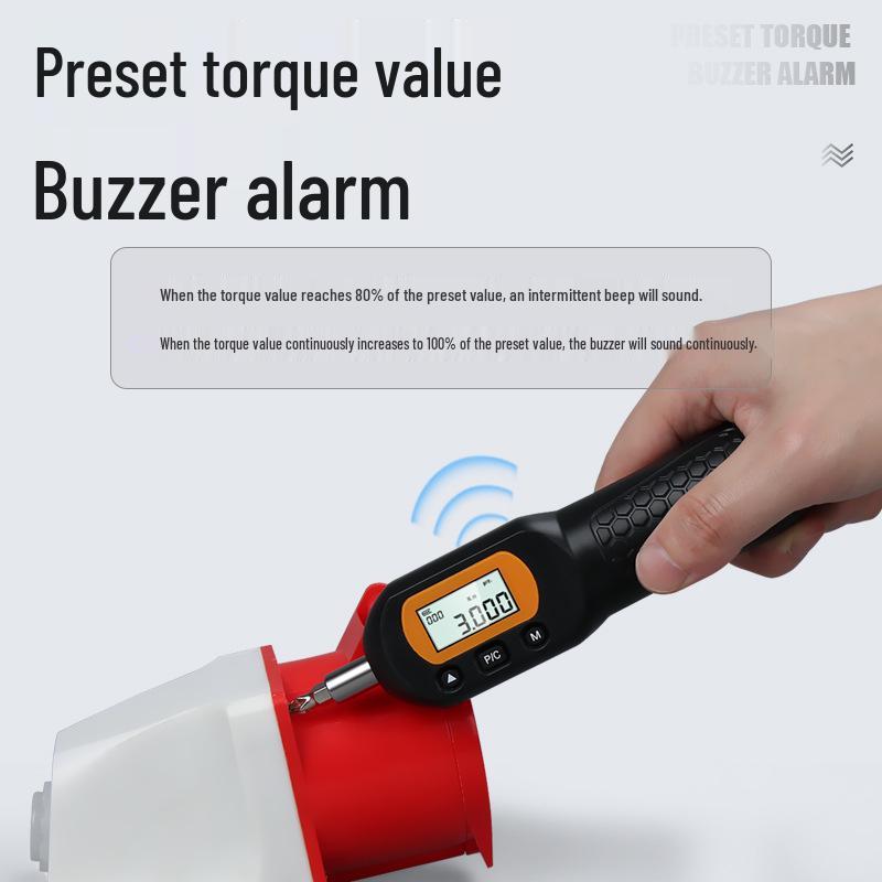 HEMUELE HWMU Digital Torque Screwdriver: High Precision, Adjustable, with Batch Head