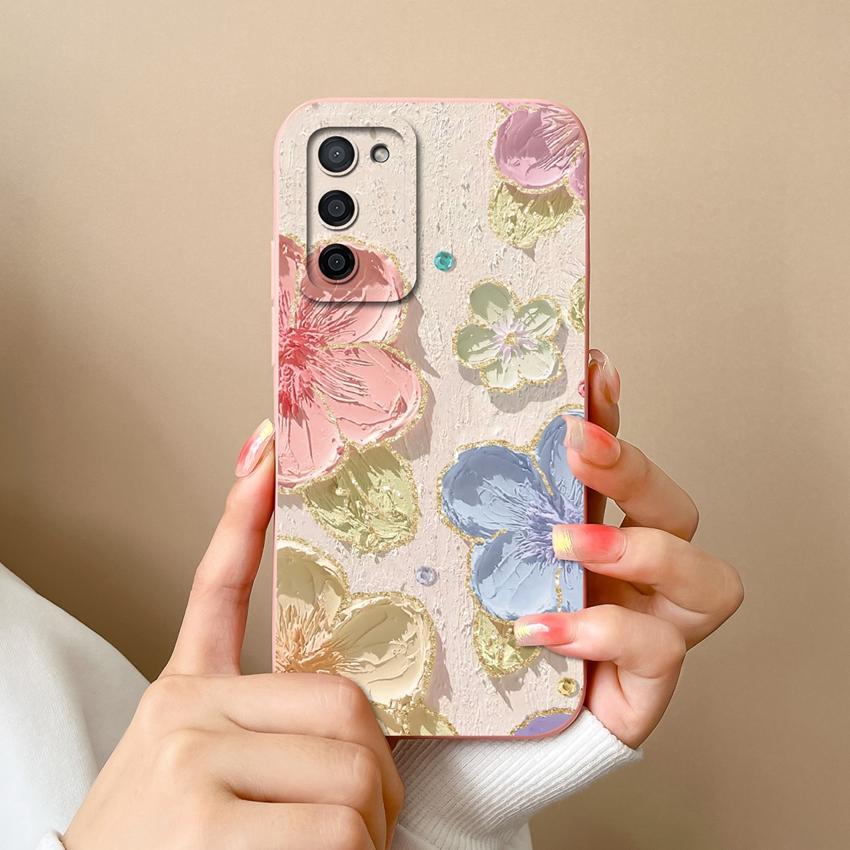 Hülle Für Oppo A56 A57 A58 A59 A60 A72 A75 A78 A79 A83 A91 A92 Handytaschen Niedliches Anime-Haustier-Muster Flüssigsilikon Premium Schutzhülle Für Oppo Capa