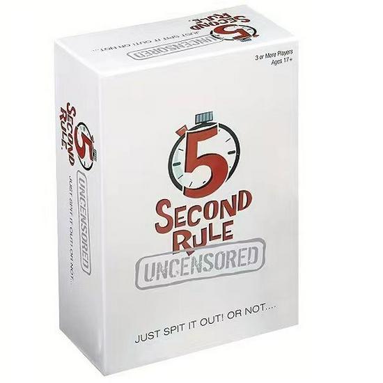 

5 Second Rule Uncensored: Funny Entertainment Card Game