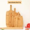 Bamboo Hanging Cutting Board with Handle for Vegetables, Fruit, Steak, Bread, and Meals