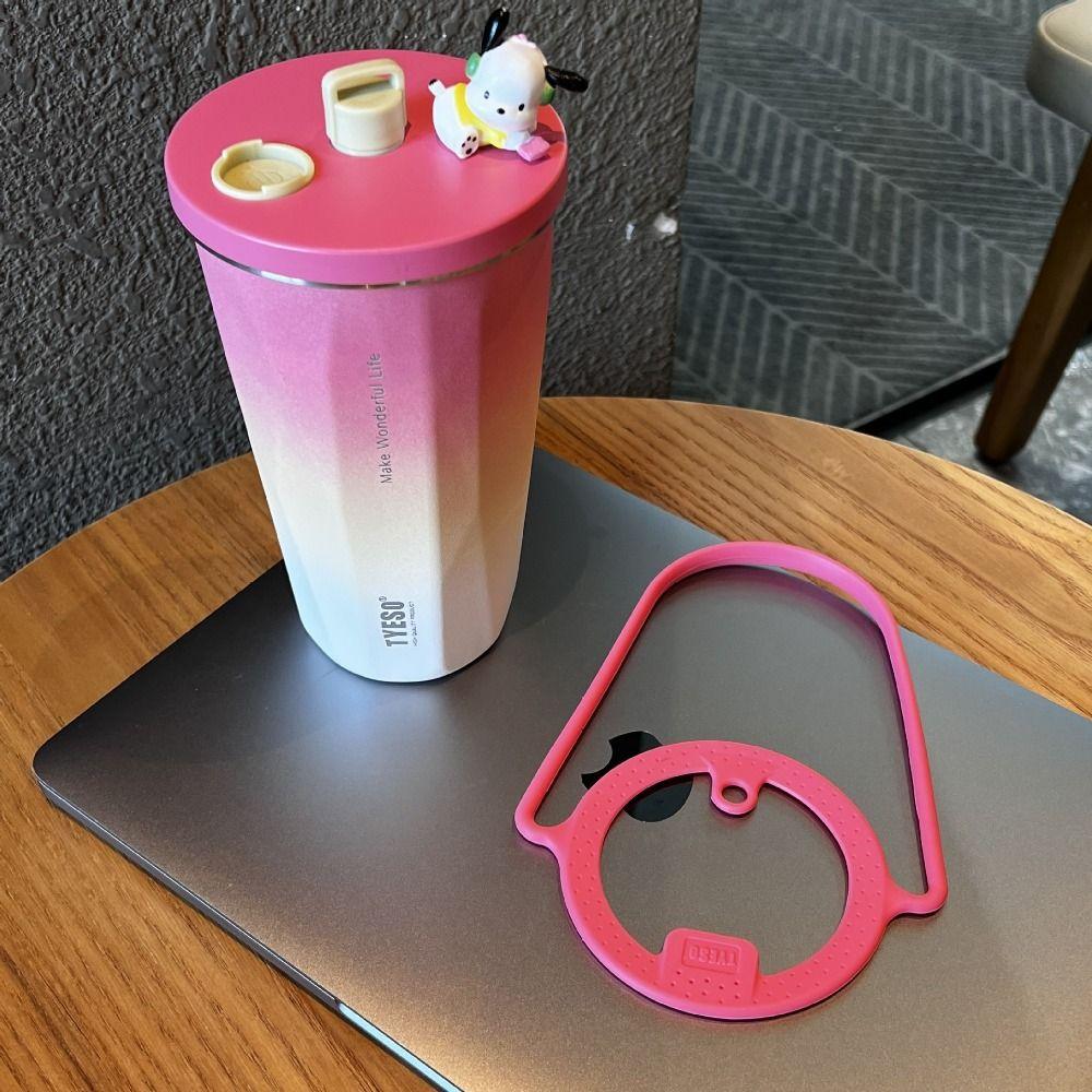 2Pcs Leakproof Insulated Tumblers Coffee Mug Accessory for Tyeso 600ml/40oz Home Office Car