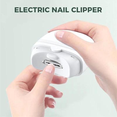 Coupe-ongles électrique automatique, 1 pièce, coupe-ongles, ciseaux anti-éclaboussures, Machine de manucure