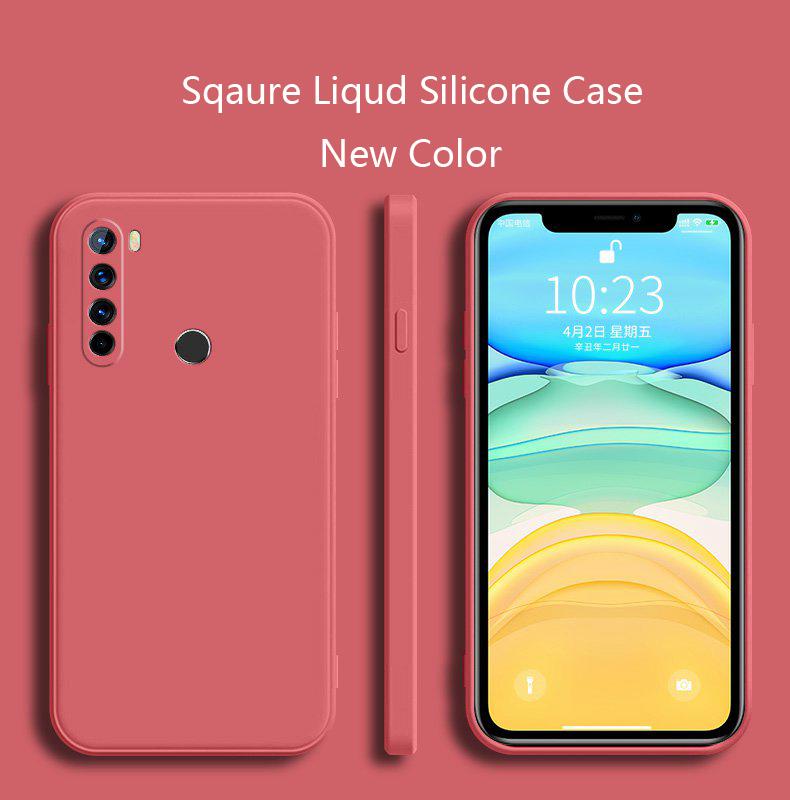 

Square Silicone Phone Case for Xiaomi Redmi Note 8 8T Pro Cover Matte Case Redmi 8 8A Protection Cover Redmi Note 8 Pro