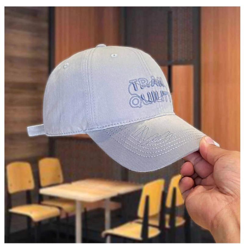 

Gradual change color embroidered baseball cap children spring and autumn new casual versatile couple sunshade cap men серый