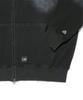 Lee Damaged Waffle Dyed Zip-Up Hoodie Black