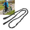 Bike Tow Rope Sturdy Elastic Shock Absorption Quick Use Alloy Buckles Nylon Providing Boost Cycling Bike Pulling Rope Black