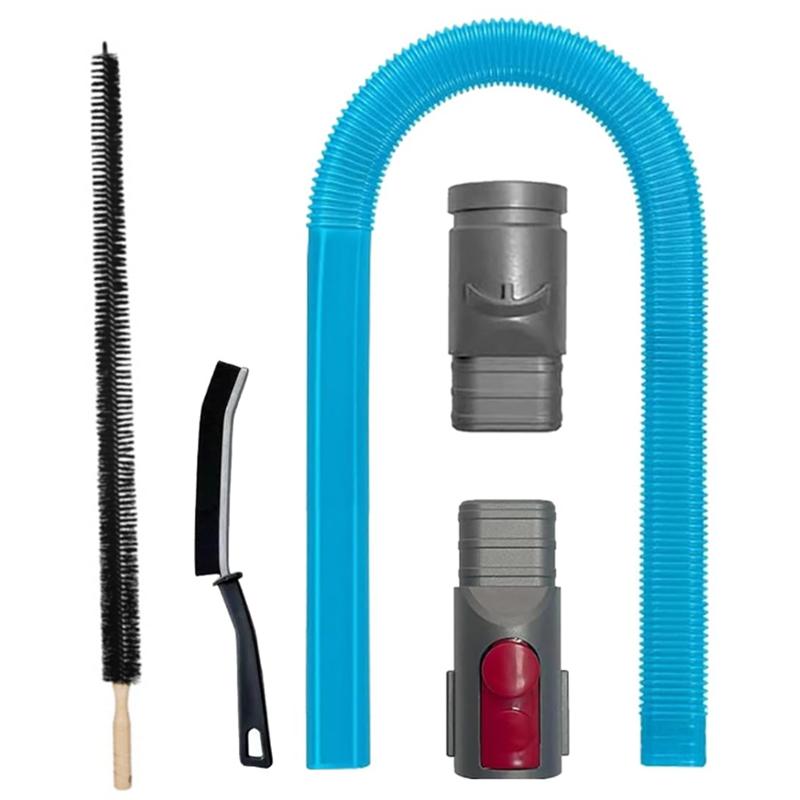 

AD23-Dryer Lint Vacuum Attachment Kit For Dyson V15 V12 V11 V10 V8 V7 Gen5 V6 DC58 DC59 Dryer Hose And Cleaning Brush
