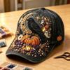 Halloween print baseball cap street accessory hat everyday casual sun hat