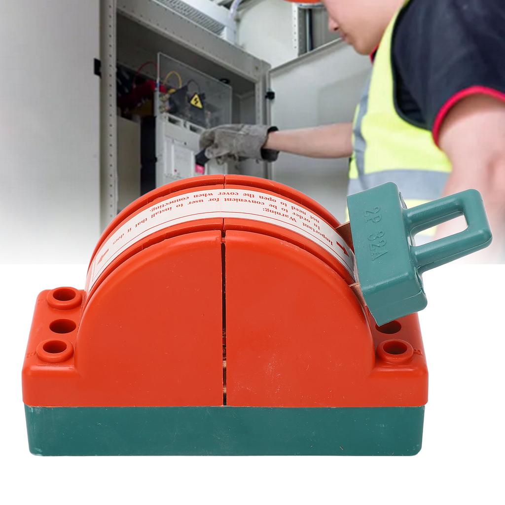 DPDT Disconnect Knife Switch Power Reverse Change Over 2 Pole Double Throw AC220V 32A