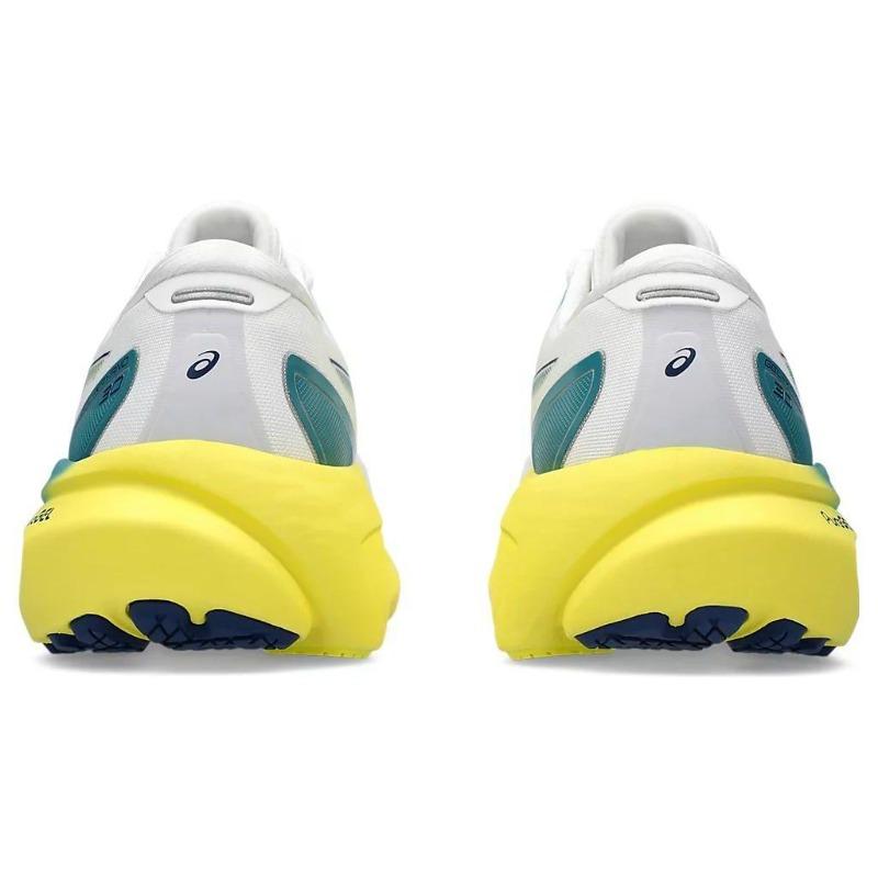 Asics Gel-Kayano 30 Men Running Shoes White Yellow 1011B548-101
