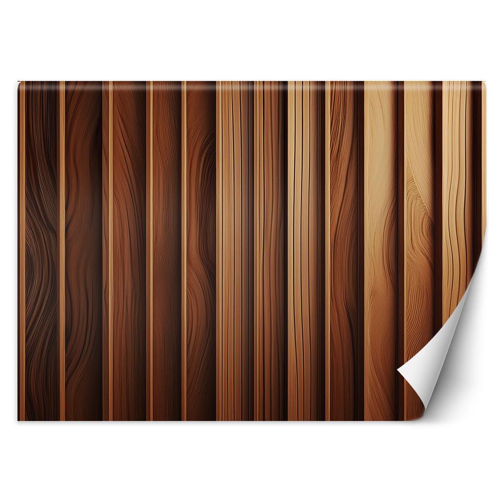 Wallpaper Brown wood texture