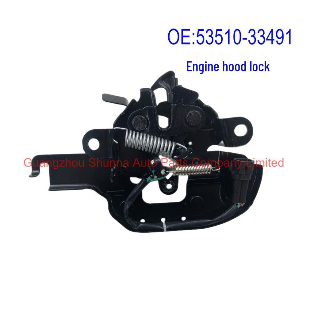 53510-33491/33492 Hood Lock Mechanism compatible with Toyota Lexus ES350/300 Engine