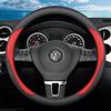 W14Car Steering Wheel Cover For Volkswagen VW Atlas Golf 8 Mk8 Polo Jetta Passat B9 Tiguan Auto interior accessories