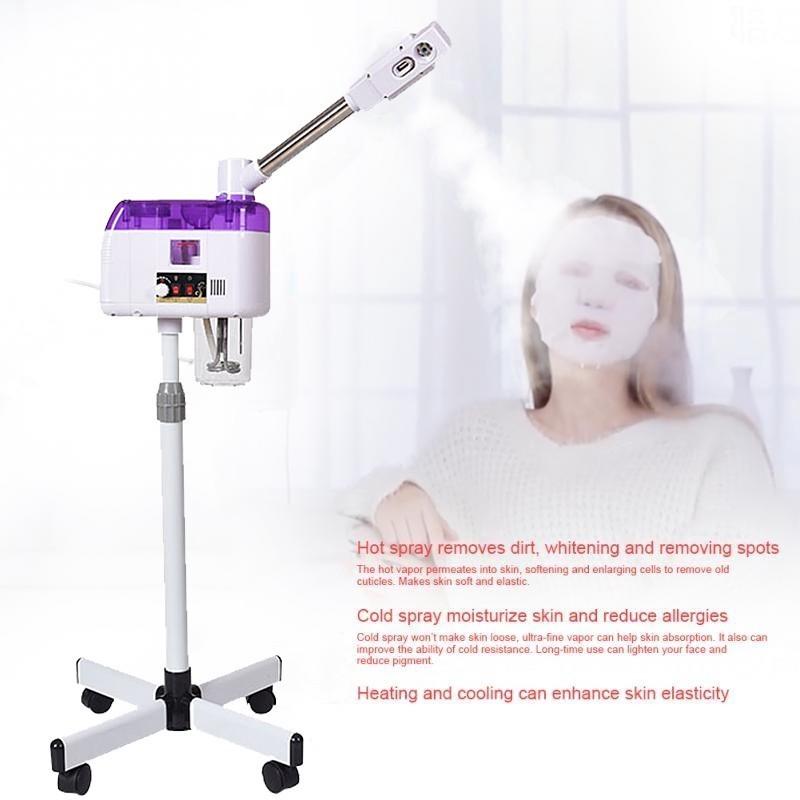 Aparat cu aburi facială Mașină de pulverizare la rece Home Spa Ozon Aburire Ion Sparyer Echipament de înfrumusețare a pielii