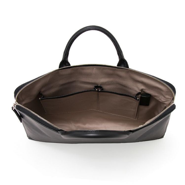 Official Baseball Glove Thin Gusset Briefcase Genuine Leather B4 Business Bag Large Capacity Bag PC16 Inch SA113 Navy [Tryon] Manufacturer's Men's