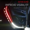 12V LED Car Door Opening Warning Atmosphere Light Strip Car Door Opening Night Warning Light Flashing Light LED Welcome Lamp