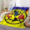 Club America Print Flannel Blanket, High Quality Comfortable for All Seasons, Home Decor, Warmth and Comfort, Perfect for Christmas Gifts