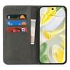For Google Pixel 10 Pro XL Case PU Leather Calf Textured Magnetic Closing Smart Phone Cover