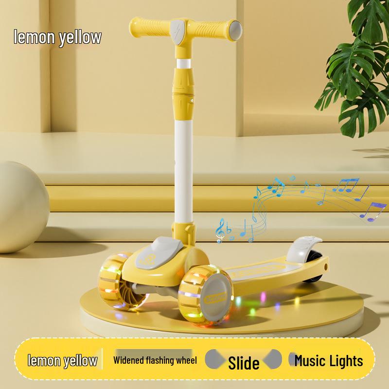 3-in-1 Children's Scooter for Ages 1-12: Safe and Fun for Boys and Girls