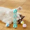5/10/20pcs Cat Toys Pet Toy Cat Plush Ball Toys Pet Bouncy Bell Ball Toy Colorful Cat Supplies Interactive Chase Pet Supplies