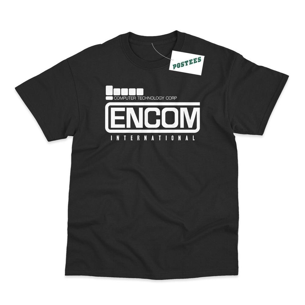 

ENCOM International Inspired by Tron Retro Flynns Arcade Printed Black T-Shirt 3XL