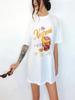 4172-Water Summer New Cartoon T-Shirts Harajuku Short Sleeve Loose OCasual Tops Women O Neck All Match Casual Tees