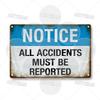 Workplace Warning Metal Sign PPE Plaque Restricted Area Safety Notice Workers Overhead Workplace Rules Construction Site Poster