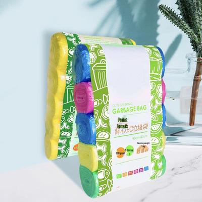 Large Black Handle Kitchen Trash Bags - Thickened, Disposable, Medium Size