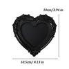 Mini Photo Frame Black Carved Resin Ornate Picture Frame Multi‑Shape Wall Mount Desktop Frame DIY Home Art Decoration Ornament