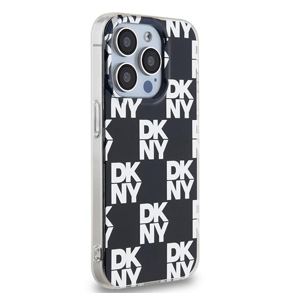 Dkny Dkhcp15Lhdlcek Iphone 15 Pro6.1 Czarny/Black Hardcase Iml Checkered Mono Pattern