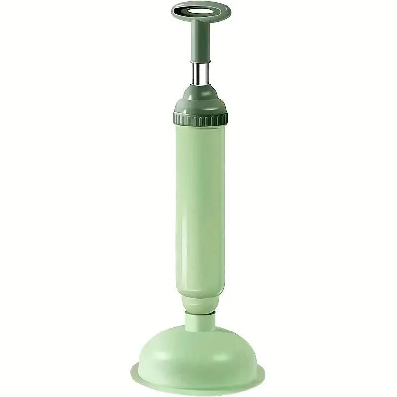 

Многофункциональные вакуумные туалетные трубы, вантузы, присоски, быстро прочистят бытовой туалет, канализация, вантуз, туалетные принадлежности зелёный