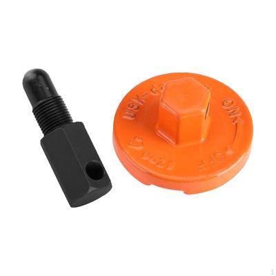 2 Pieces Chainsaw Clutch Removal Tool Set, Remover Stainless Steel Repair Tools Rustproof DIY