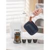 Nanshan Xiansheng Zen Black Portable Ceramic Tea Set