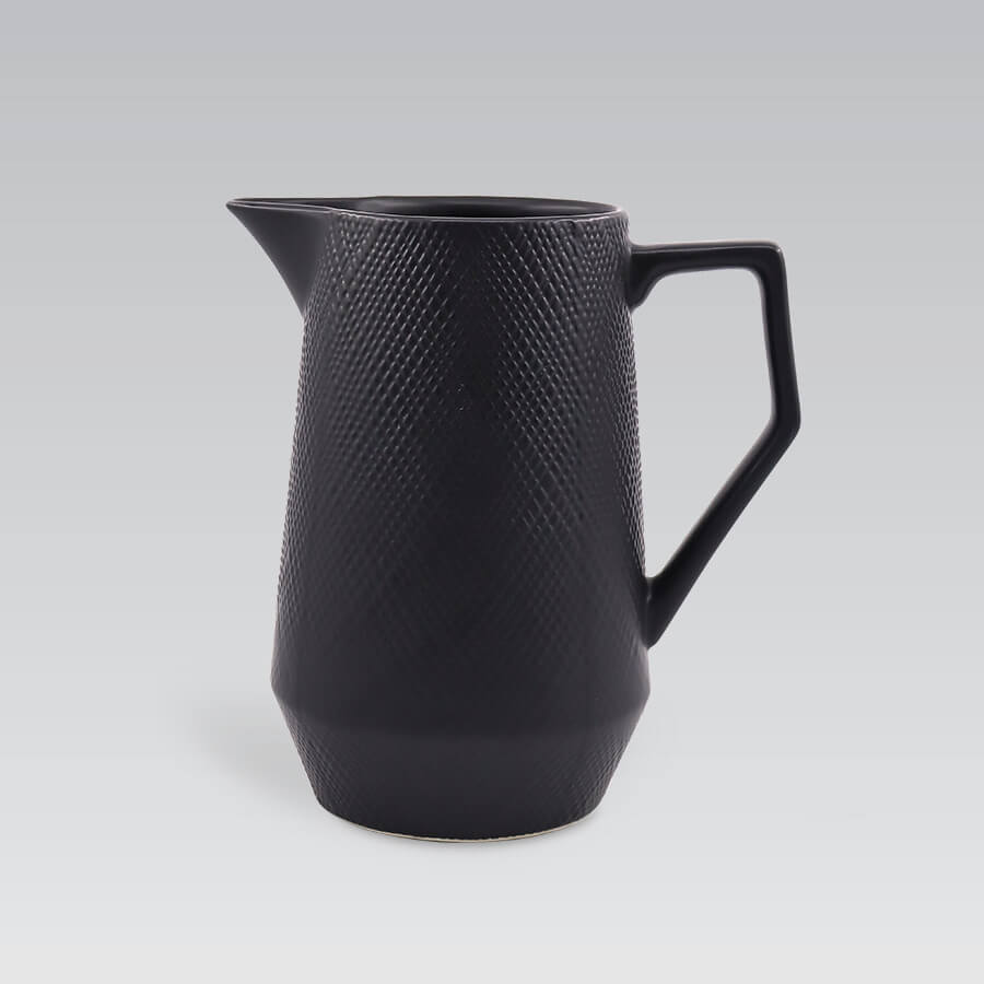Ceramiczny dzbanek na wodę mleko soki 1.3L MAESTRO BLACK MR-20001-55