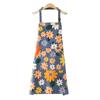Cute Flower Kitchen Household Oil-Proof Cooking Apron For Women Children Men Kitchen Waterproof Adult Coffee Baking Accessories