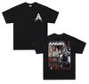 Rapper ANUEL AA Real Hastala Muerte Tour 2025 New Album T Shirt Unisex Retro Hip Hop Fashion Cotton Short Sleeve Tshirt Streetwear