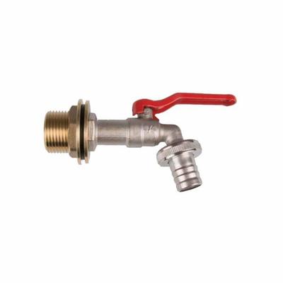 Brass Garden Tap 3/4 Inch with Lever - Precise Control