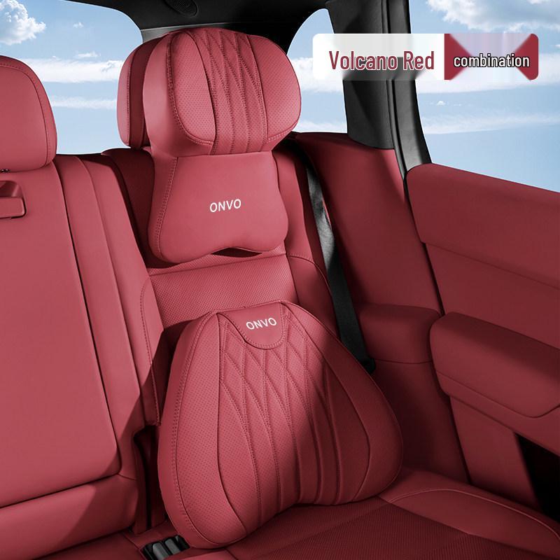 Lide L60 Headrest & Lumbar Support Neck Pillow for Car Interiors