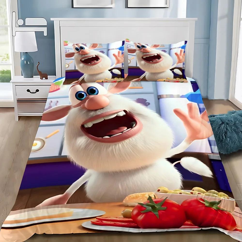 Cute B-Boobas Funny Duvet Cover Pillowcase Children Bedding Set Boys Girls Bedroom Decoration Children Single Double Siz