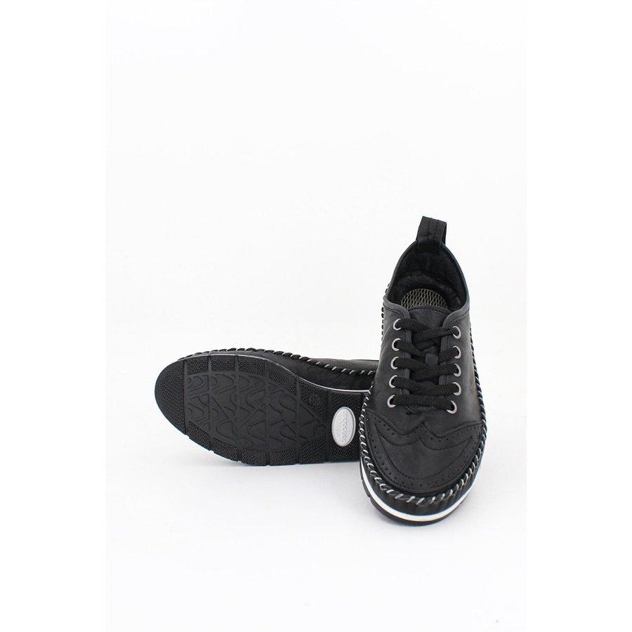 Dámská měkká stélka z pravé kůže Pohodlné ležérní boty ploché