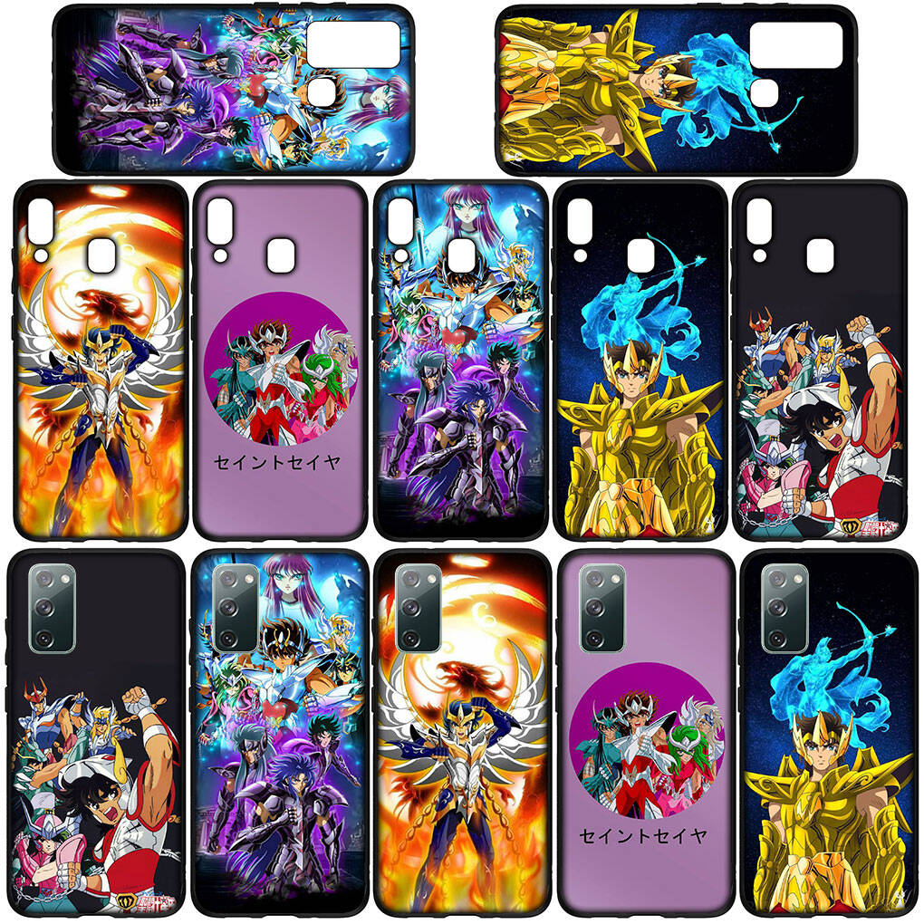 Phone Case for Samsung Galaxy S25 S23 S22 S24 Ultra FE S9 A05 A06 A15 A16 A36 A37 A35 A54 A55 A56 A57 A25 A26 A53 A17 Poster Saints Anime Seiyas Cover