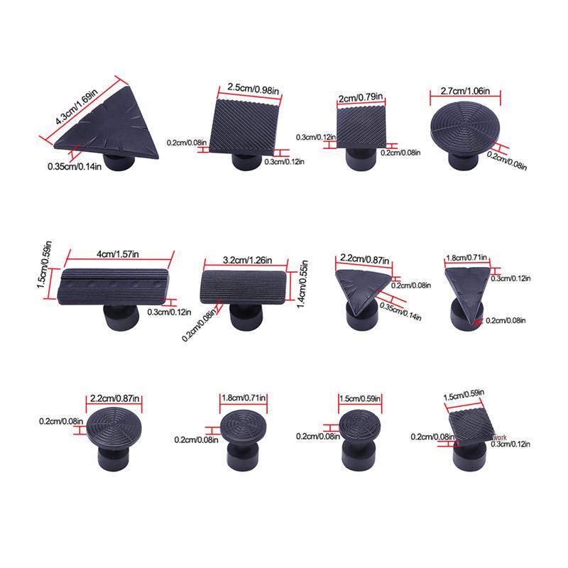 12-Piece Car Dent Repair Tool Set - No Bodywork Needed