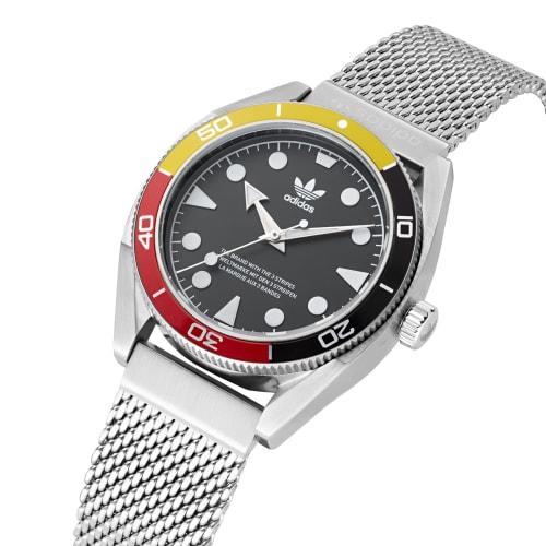 Adidas Originals Swatch EDITIONTWO AOFH22502 Men's Silver Watch