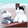 Cute Orange Gray Blue Yellow Cat Plush Doll Children Toy For Kids And Babies Gift