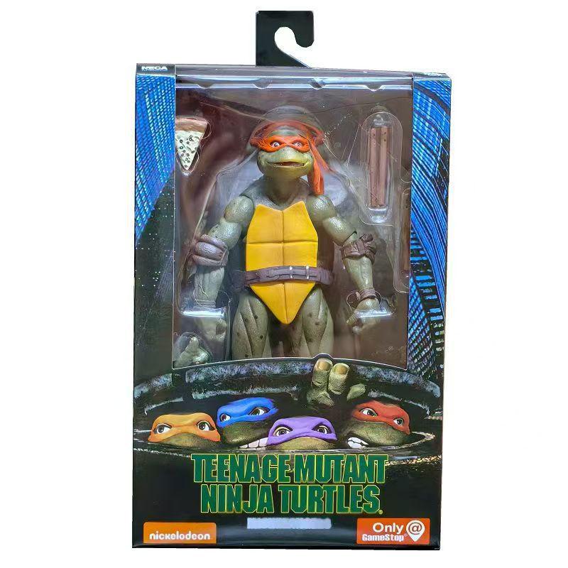 NECA 1990 Черепашки-ниндзя 7  Лимитированная серия Фигурка