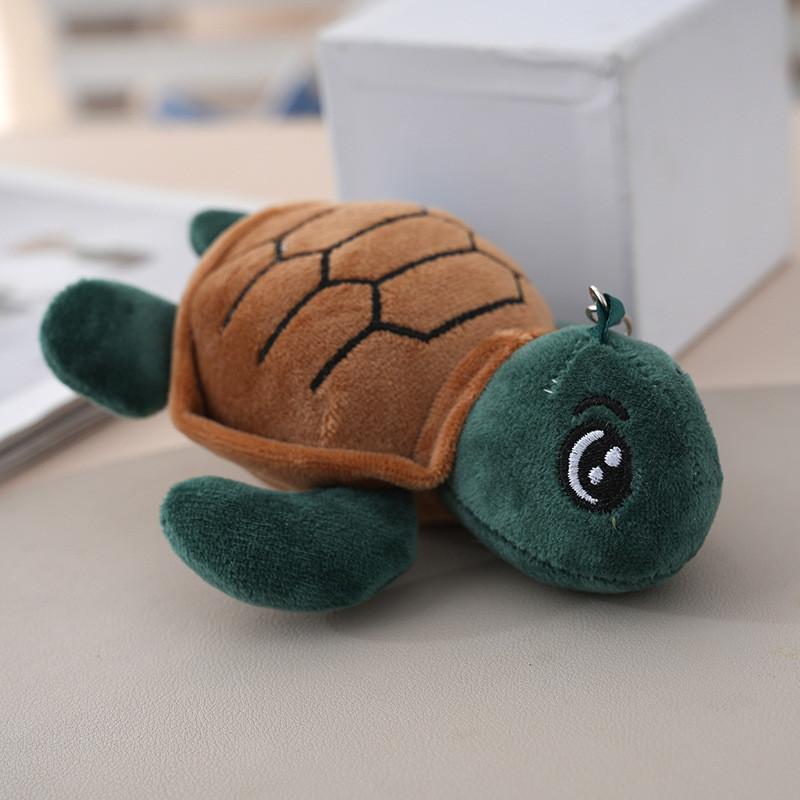 

Плюшевая игрушка на тему черепахи из короткого плюша для декора детской комнаты лес зеленый