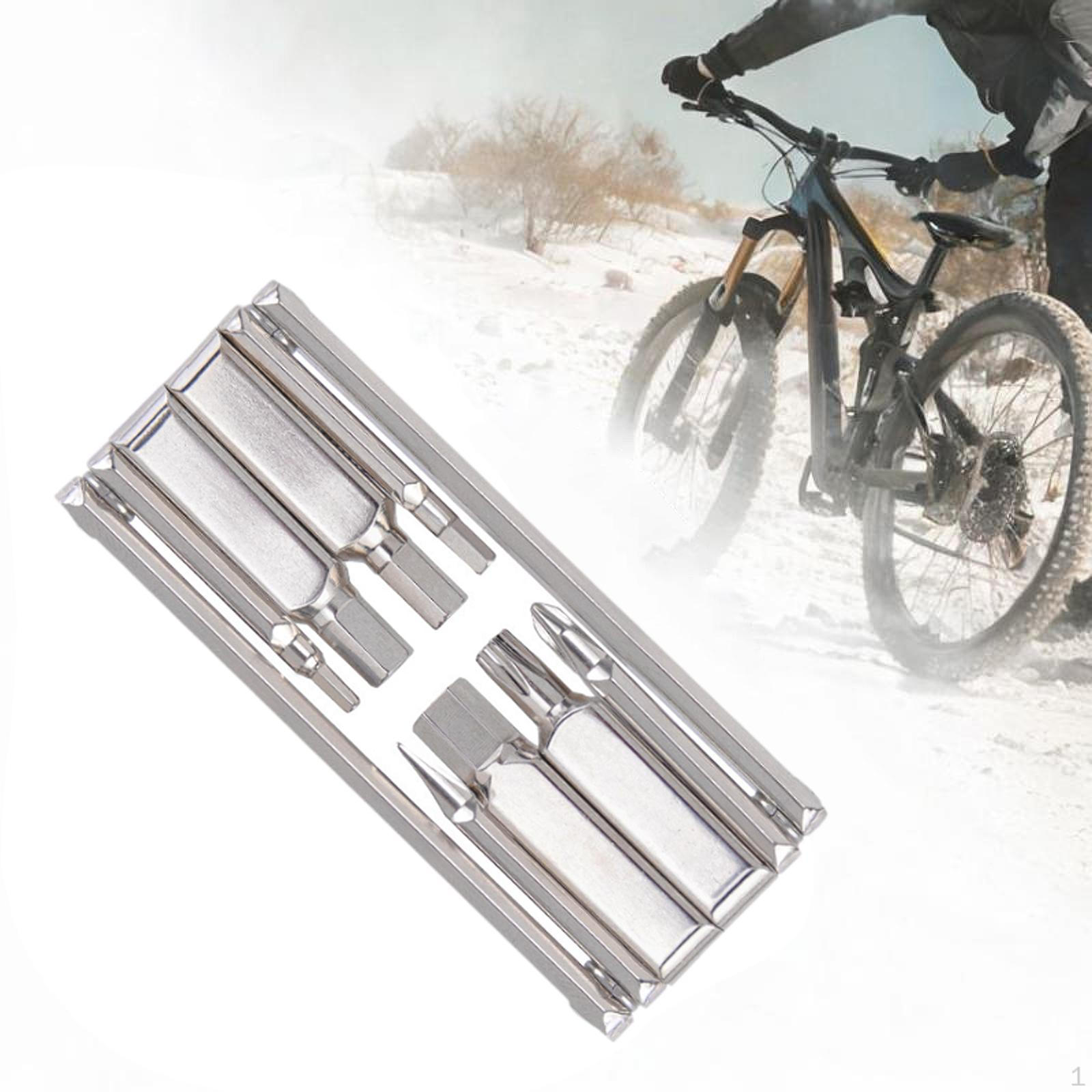 8 in 1 Bicycle Repair Tool Kit Allen Screwdriver Wrench Multifunctional Lightweight Tools
