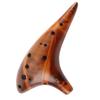 Ocarina 12 Hole Alto C Flute Wind Instrument Natural Sound Easy To Learn Early Childhood Education