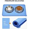 Pet Feeding Silicone Mat Non Slip Puppy Food Placemat Waterproof Car Pet Dog Pad