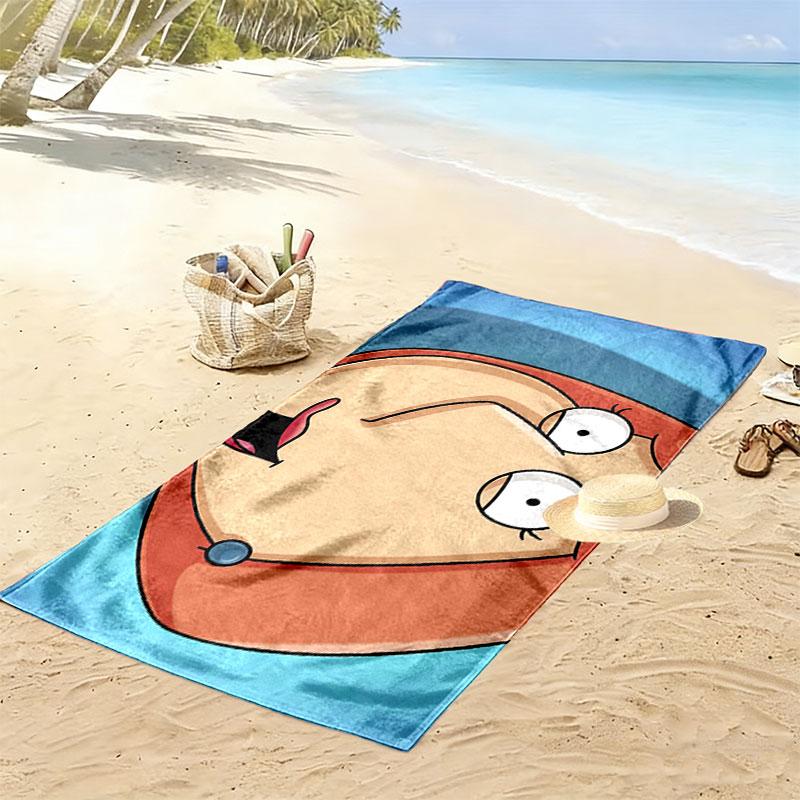Lois Griffin Print Beach Towel, Large Soft Quick Dry Towel for Beach Camping Swimming